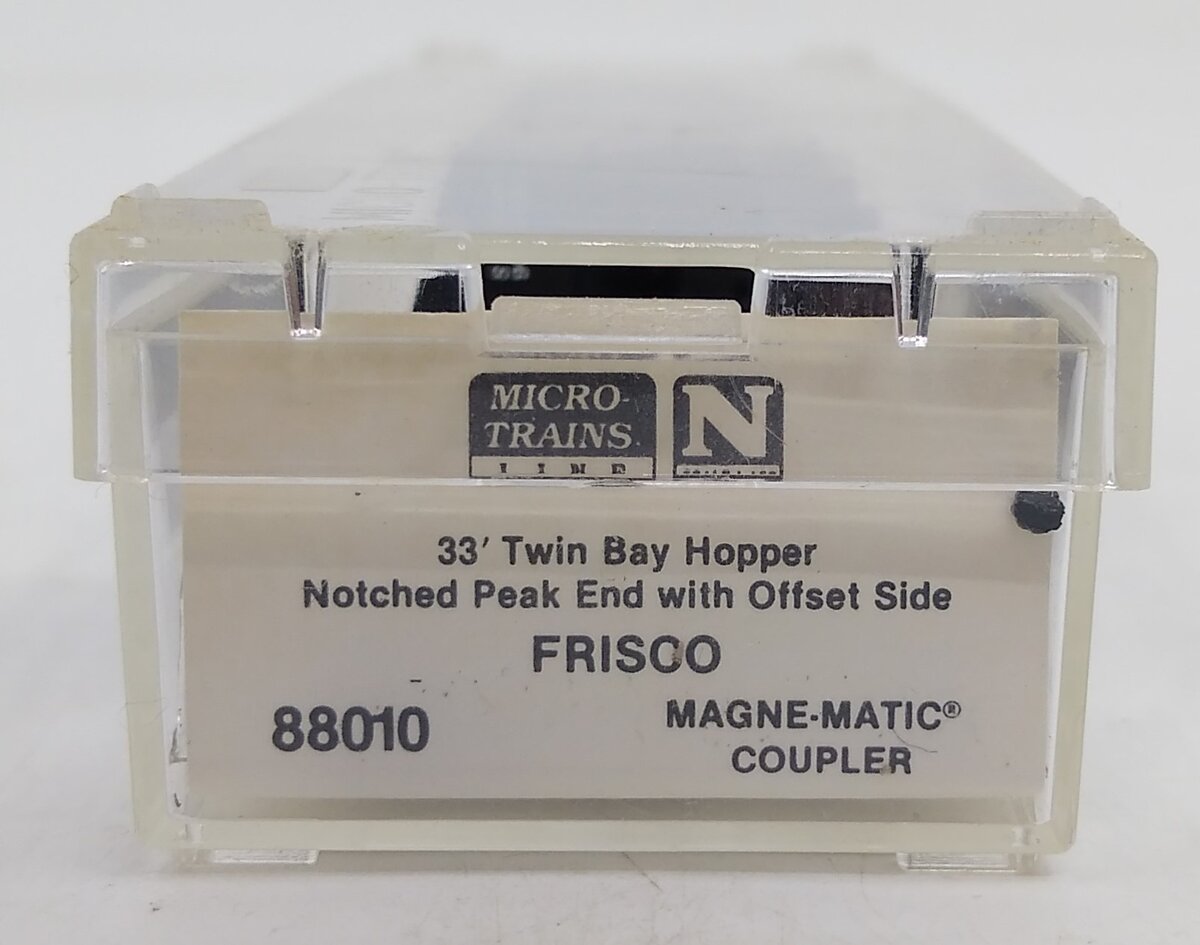 Micro-Trains 08800010 N Scale Frisco 33' Twin Bay Hopper #90243 LN/Box