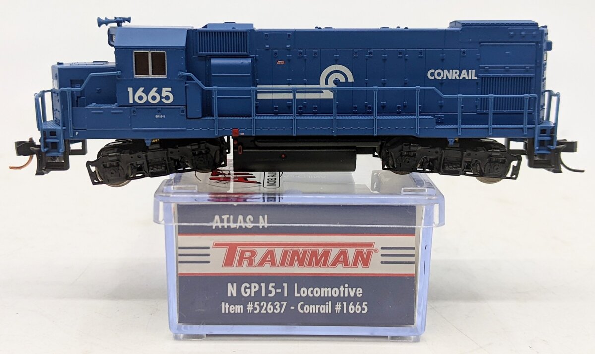 Atlas 52637 N Scale Conrail GP15-1 Diesel Locomotive #1665