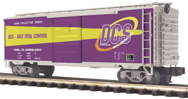 MTH 20-93156 O Gauge TCA 2003 Spring York 40' Boxcar MT/Box