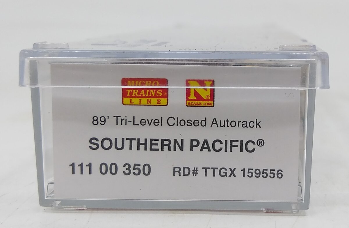 Micro-Trains 11100350 N TTGX 89' Tri-Level Enclosed Autorack #159556