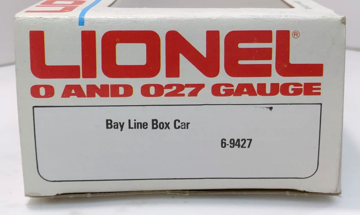 Lionel 6-9427 O Gauge Bay Line Boxcar LN/Box
