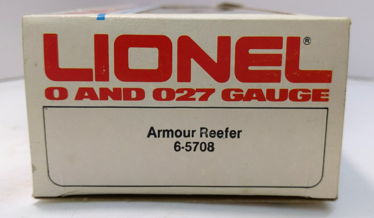 Lionel 6-5708 O Gauge Armour Reefer EX/Box