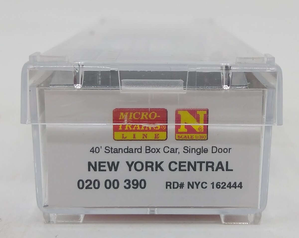Micro-Trains 02000390 N New York Central 40' Single Door Boxcar #162444