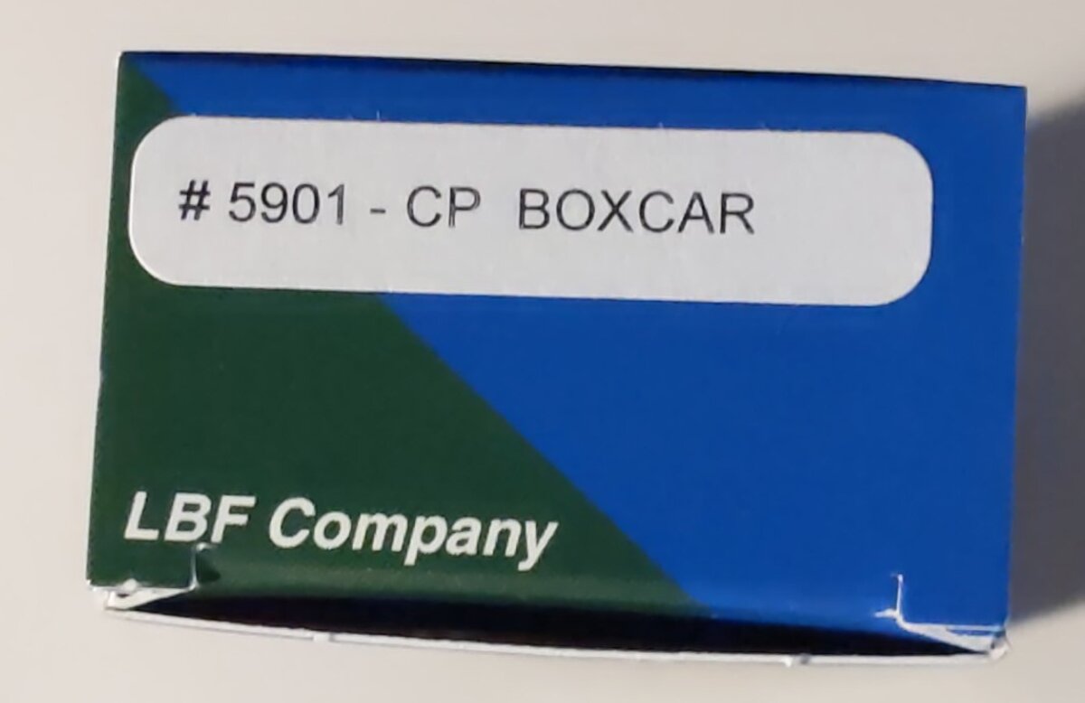 LBF 5901 N Scale Canadian Pacific Boxcar #218108