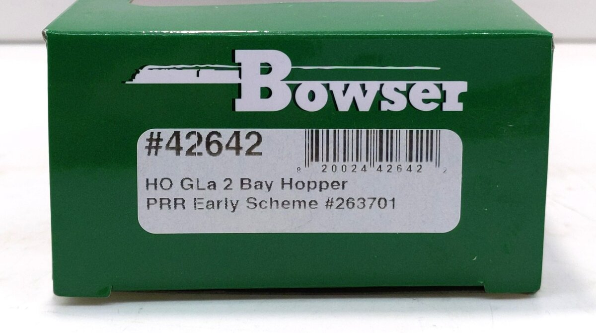 Bowser 42642 HO Pennsylvania Early Scheme GLa 2-Bay Hopper Car #263701