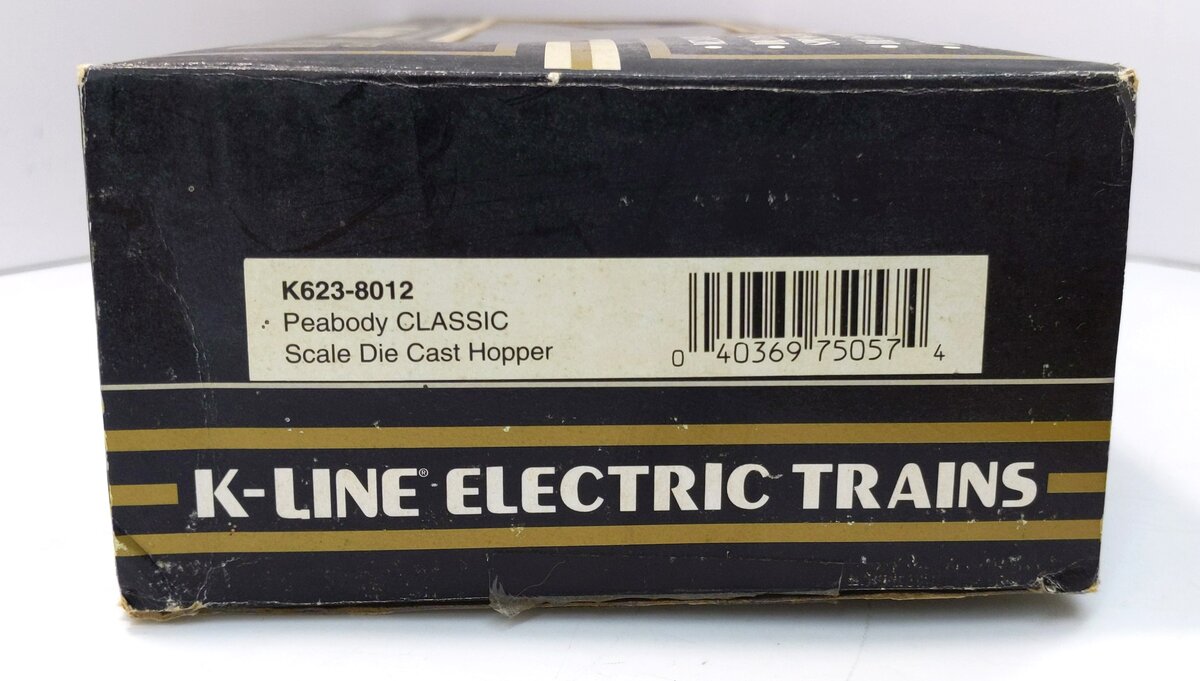 K-Line K623-8012 O Gauge Peabody Short Line "The Coal Route" Hopper Car
