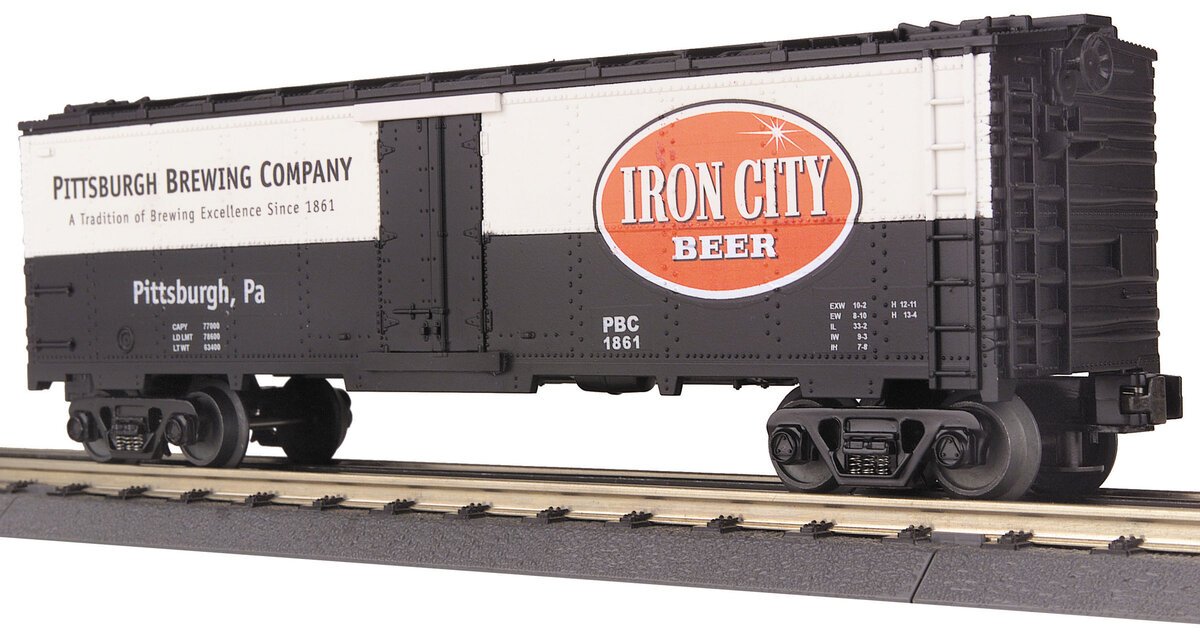 MTH 30-7831 Iron City Beer Reefer LN/Box