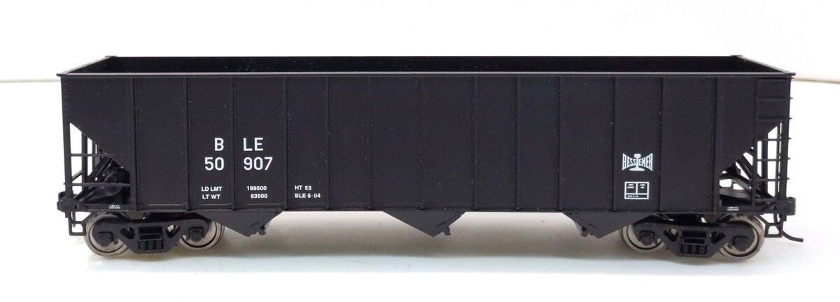 Bowser 42361 HO Bessemer & Lake Erie 100 Ton 3 Bay Hopper #50907