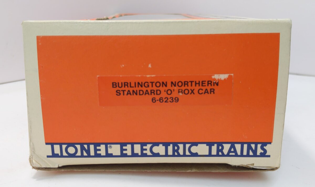Lionel 6-6239 O Gauge Burlington Northern Standard Boxcar #6239 LN/Box