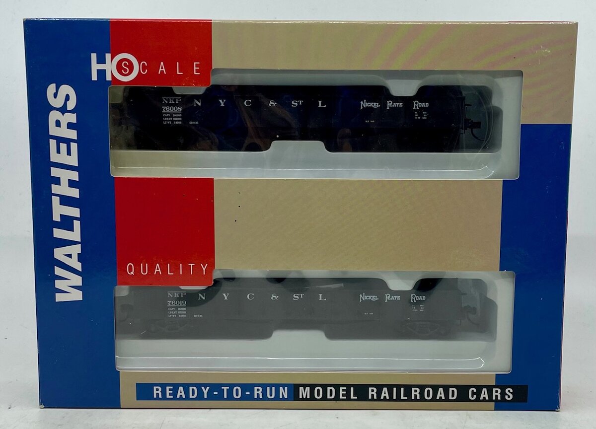 Walthers 932-27455 HO Scale Nickel Plate Road 46' USRA Gondola 2-Pack LN/Box