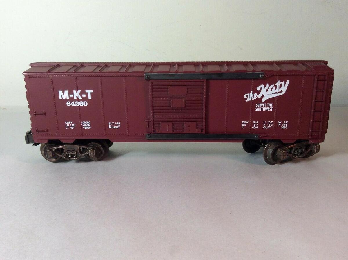K-Line K64260 O Gauge MKT "The Katy" Boxcar