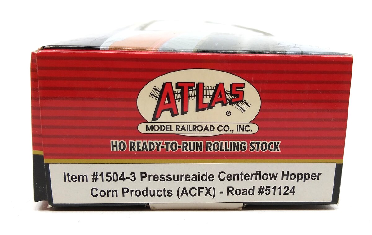 Atlas 1504-3 HO Pressureaide Centerflow Hopper Corn Products ACFX Road # 51124