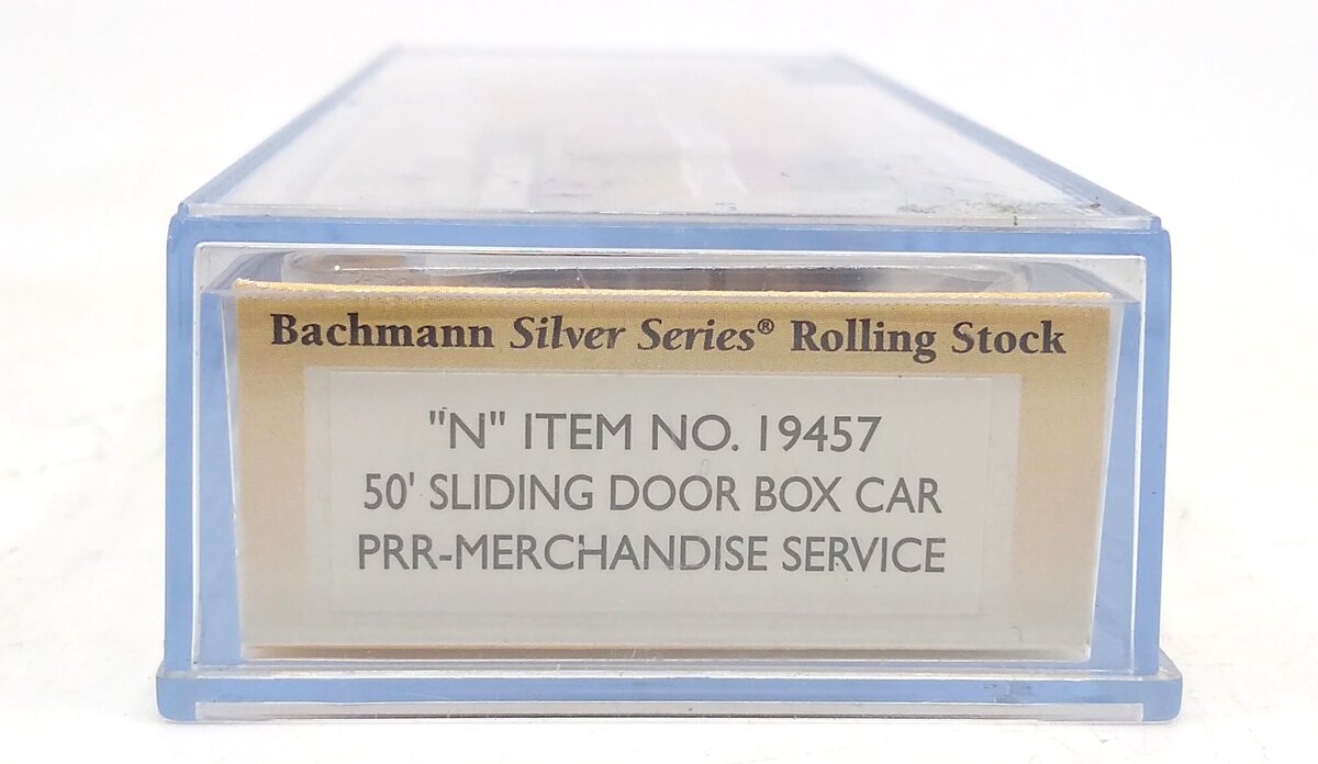 Bachmann 19457 N PRR Merchandise Service 50' Sliding Door Box Car #118747
