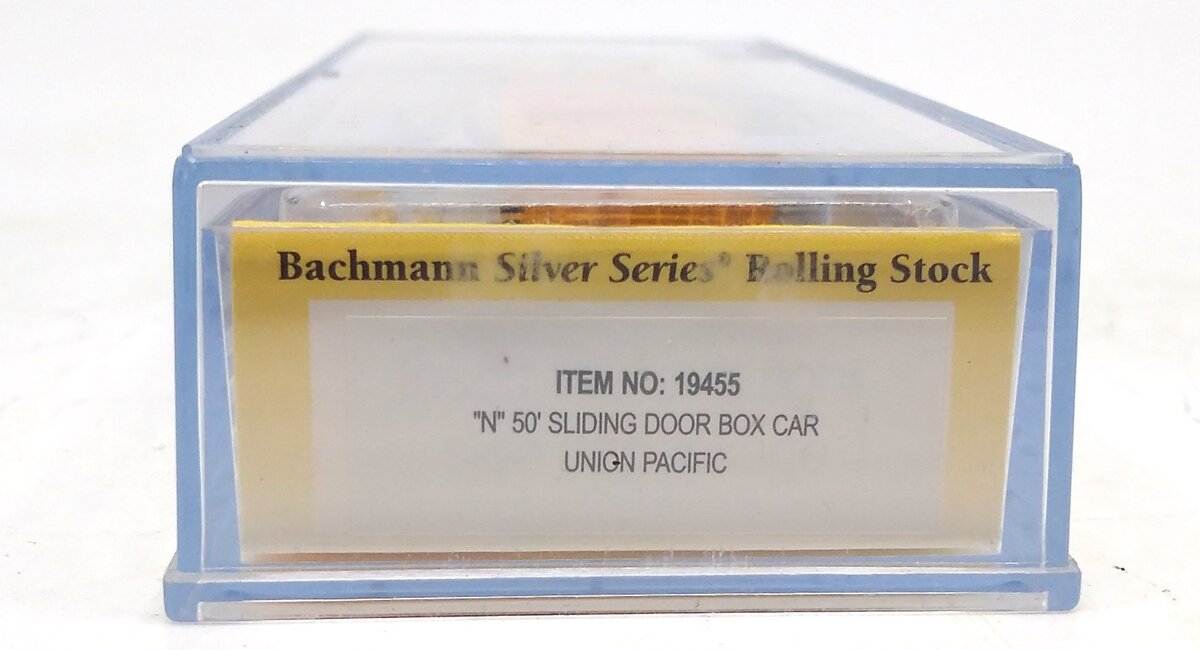 Bachmann 19455 N Scale Union Pacific 50' Sliding-Door Boxcar No Roofwalk