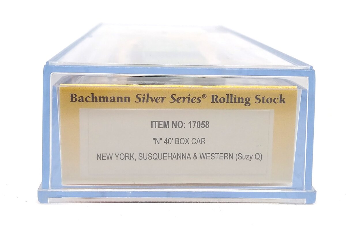 Bachmann 17058 N New York, Susquehanna and Western AAR 40' Steel Box Car #503