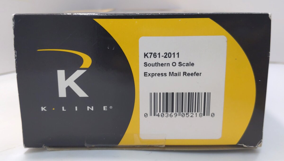 K-Line K761-2011 O Gauge Southern Express Mail Reefer Car LN/Box