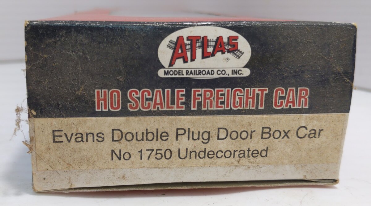 Atlas 1750 HO Gauge Undecorated 53' Evans DPD Box