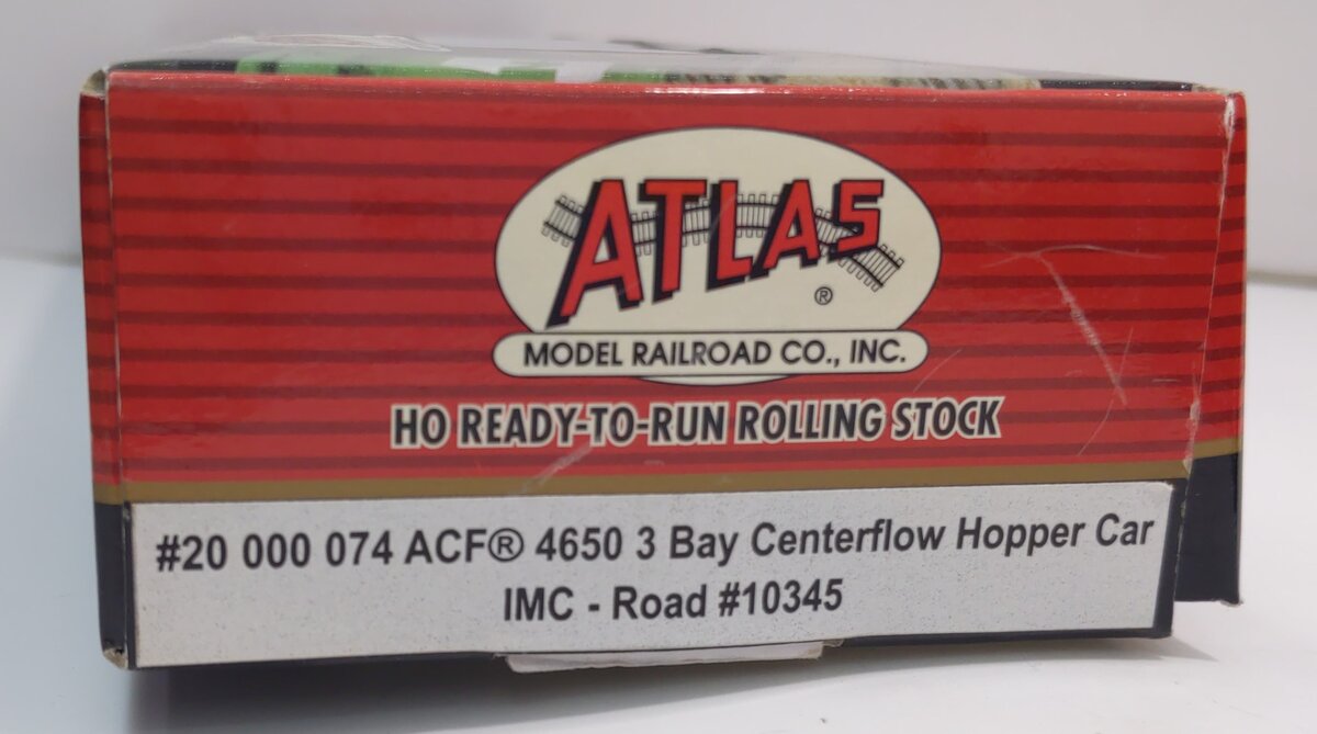 Atlas 20000074 HO Scale IMC Centerflow Hopper #10345