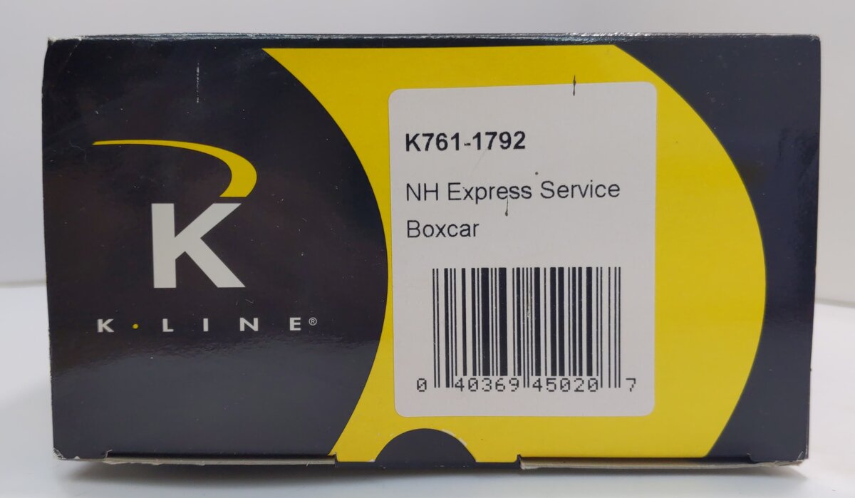 K-Line K761-1792 O Gauge New Haven Express Service Boxcar #36438 LN/Box