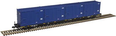 Atlas 50005422 N GIMX 85'' Trash Container Flat Car #638134