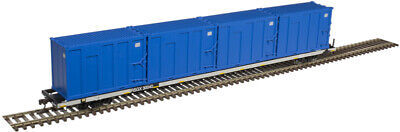 Atlas 50005424 N RSGX 85'' Trash Container Flat Car #30040