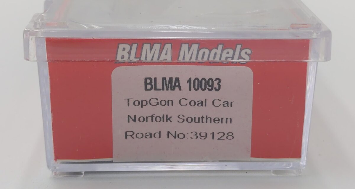 BLMA Models 10093 N Norfolk Southern Top Gon Coal Car #39128
