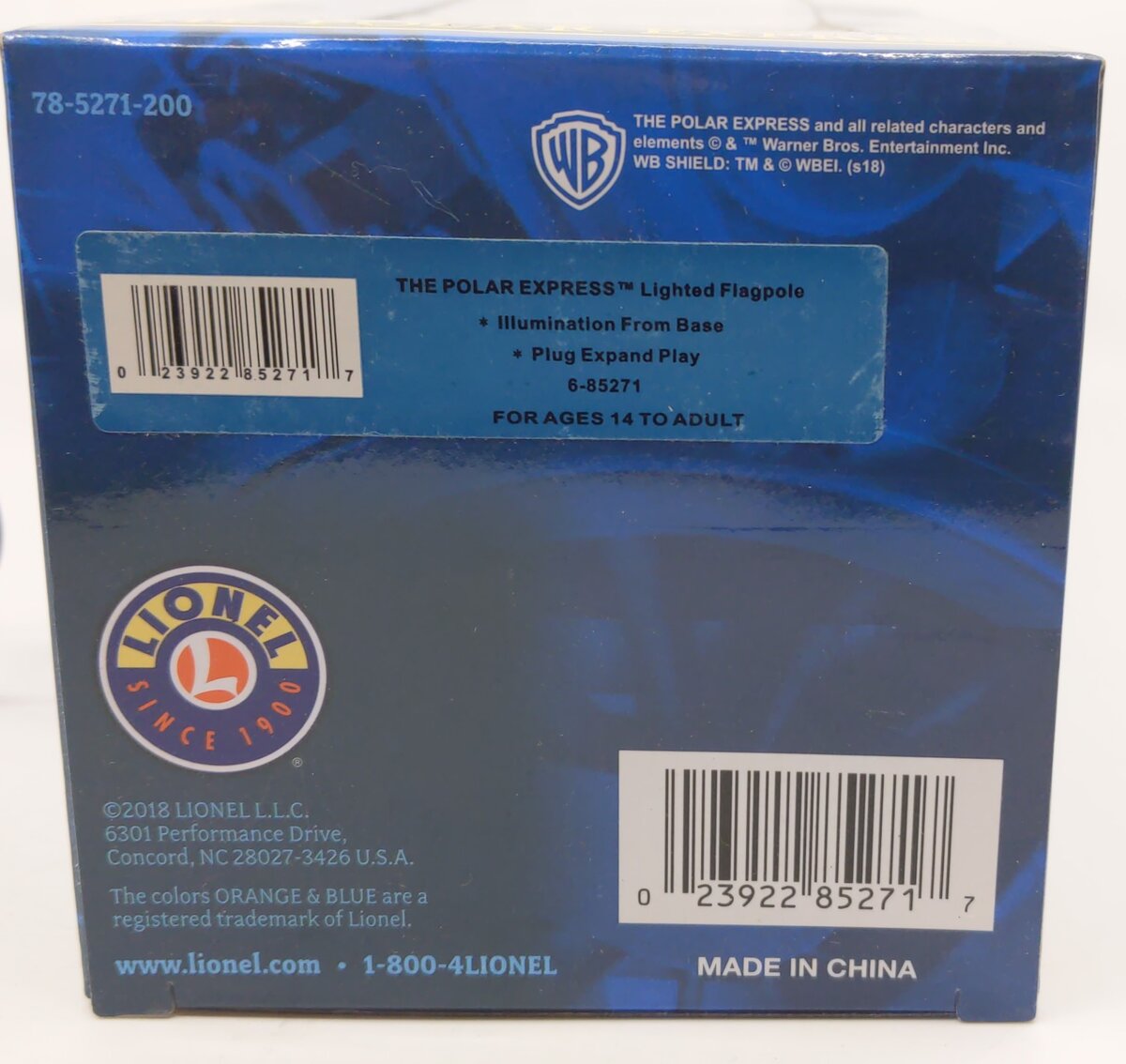 Lionel 6-85271 O Plug-Expand Play The Polar Express 7" Flagpole