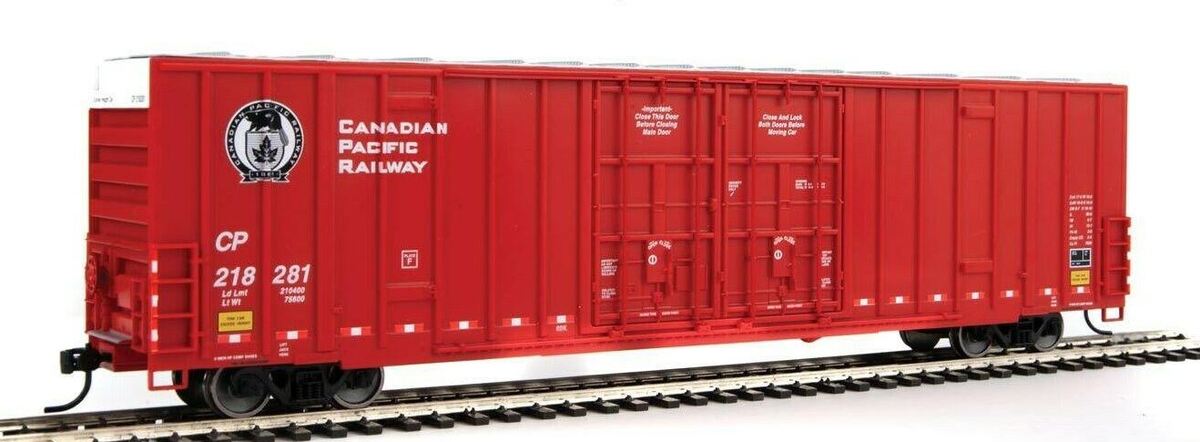 Walthers 910-2928 HO Scale Canadian Pacific 60' High Cube Boxcar #218281
