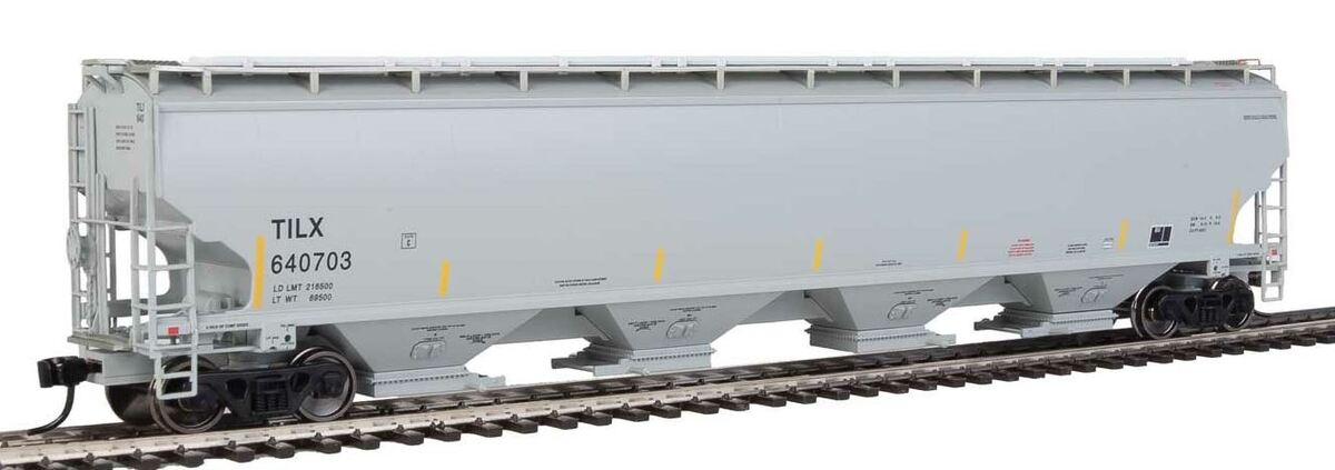 Walthers 920-105836 HO Trinity Industries Leasing 4-Bay Covered Hopper #640703