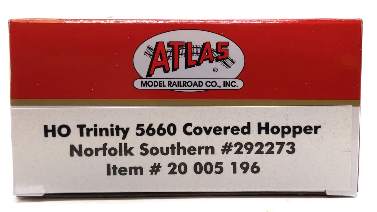 Atlas 20005196 HO Scale Norfolk Southern Trinity 5660 Covered Hopper #292273