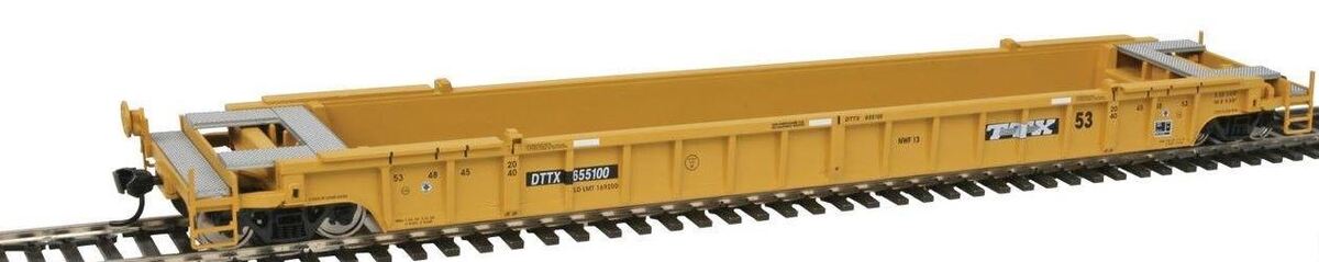 Walthers 910-5066 HO Scale TTX Corporation 53' NSC Well Car #655100