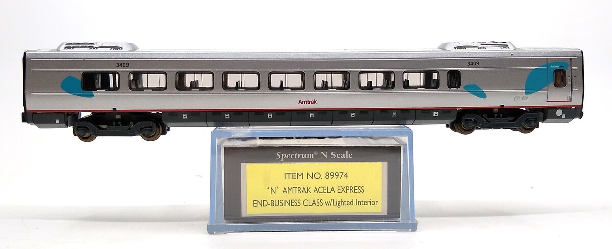 Bachmann 89974 N Scale Amtrak Acela Express End Car