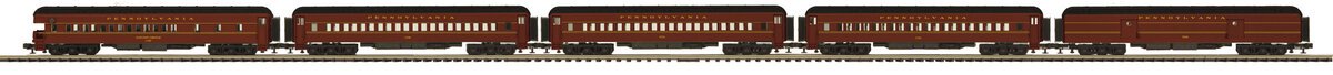 MTH 20-40026 O Pennsylvania 70' Madison Passenger Car Set (Set of 5)