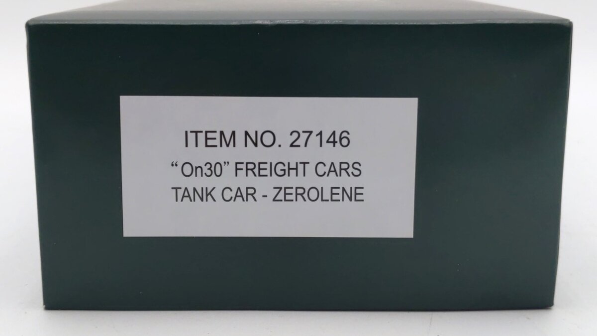 Bachmann 27146 On30 Zerolene Tank Car