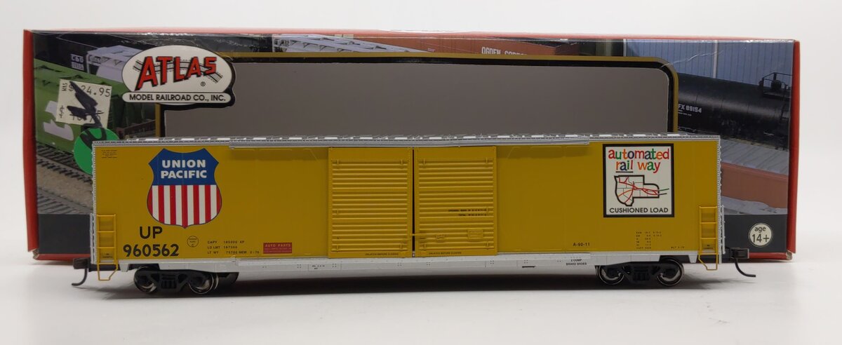 Atlas 20000683 HO Scale UP 60' Double Door Auto Boxcar #960562