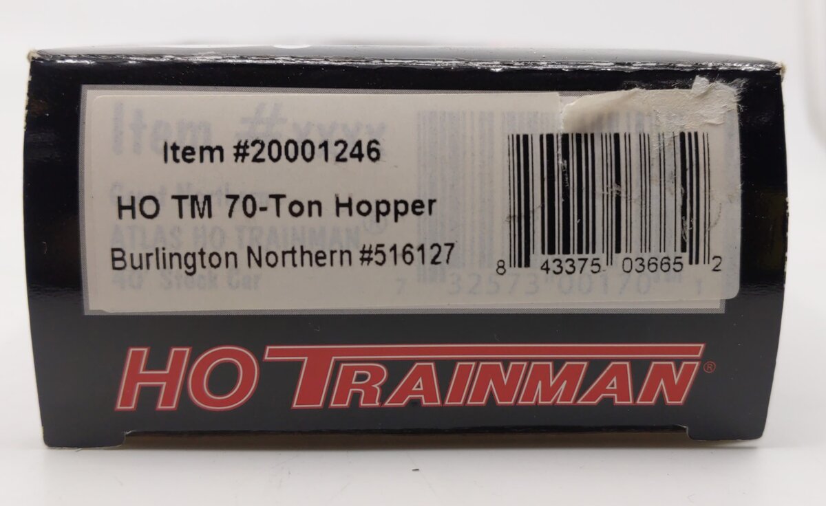 Atlas 20001246 HO Burlington Northern TM 70T Hopper #516127