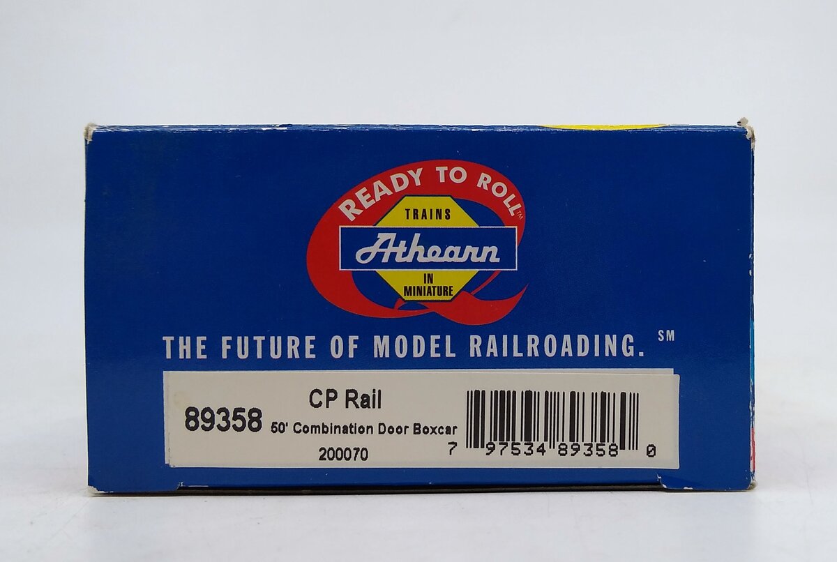 Athearn 89358 HO Canadian Pacific Rail 50' Combo Door Boxcar #200070