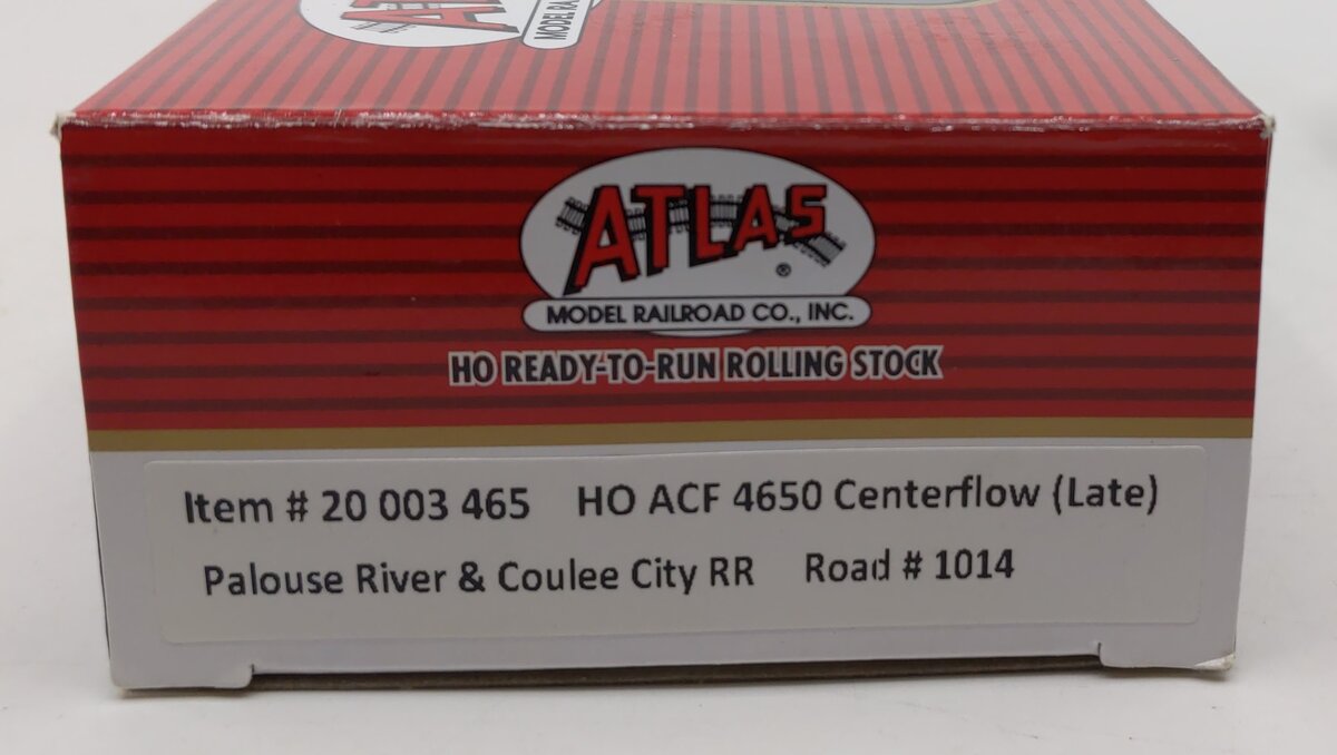 Atlas 20003465 HO 4650 Cvd Hopper PR&CC #1014