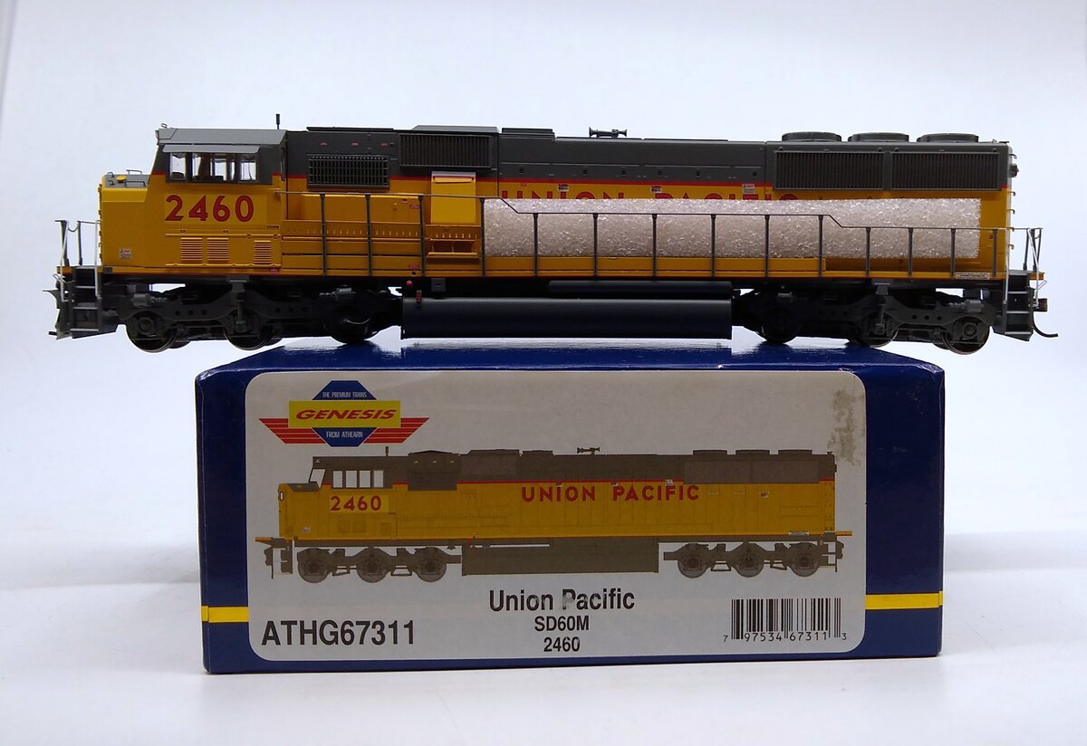 Athearn G67311 HO Union Pacific SD60M Diesel Locomotive #2460