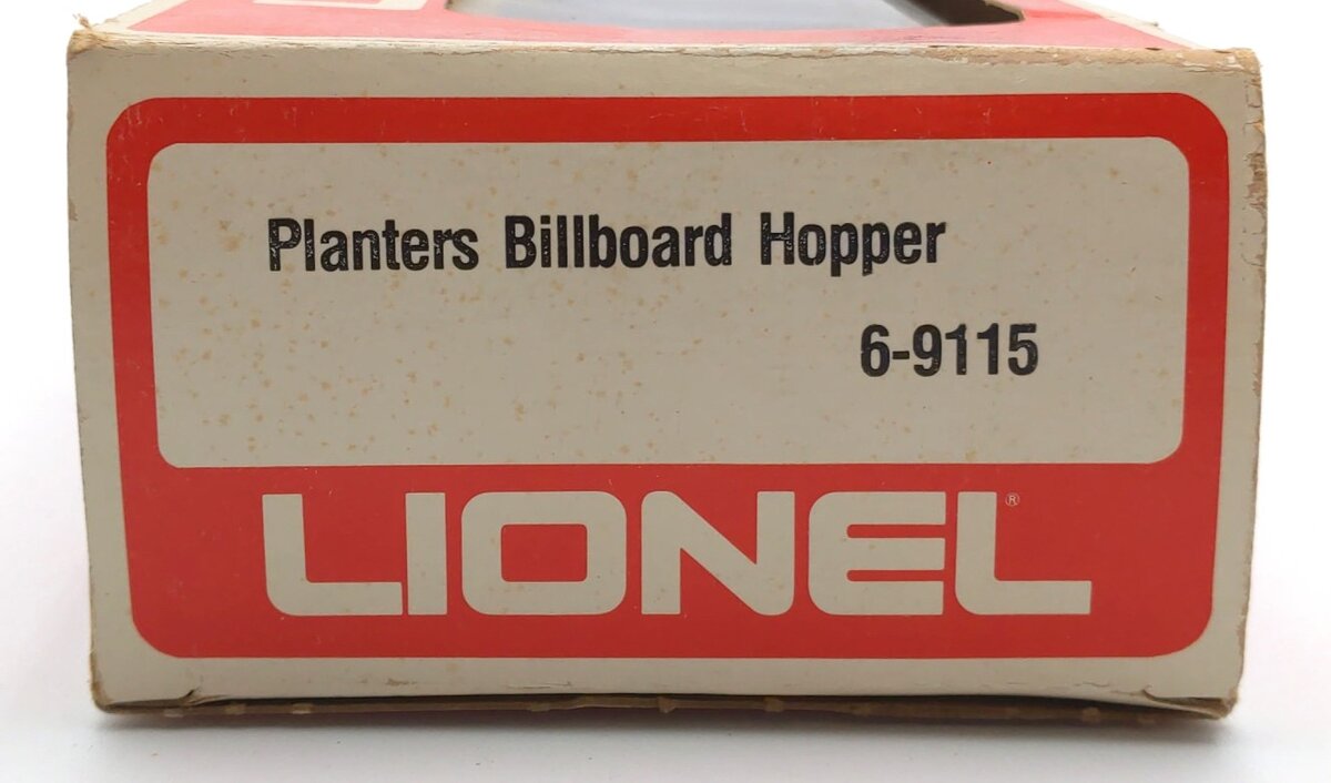 Lionel 6-9115 O Gauge Planters 4-Bay Billboard Hopper LN/Box