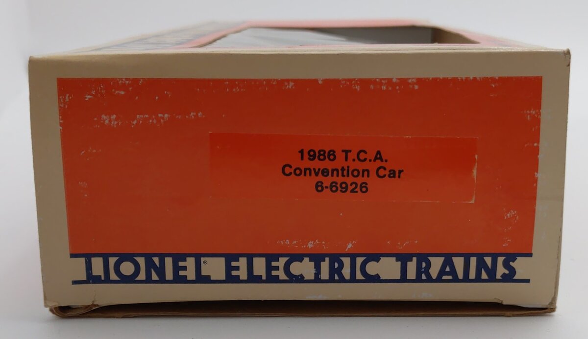 Lionel 6-6926 O 1986 New Orleans TCA Convention Boxcar