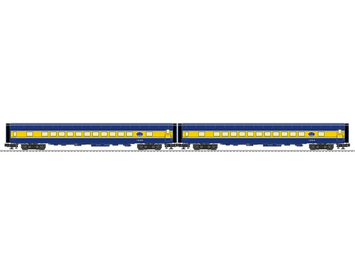 Lionel 2127010 New York Central Xplorer Coach 2-Pack