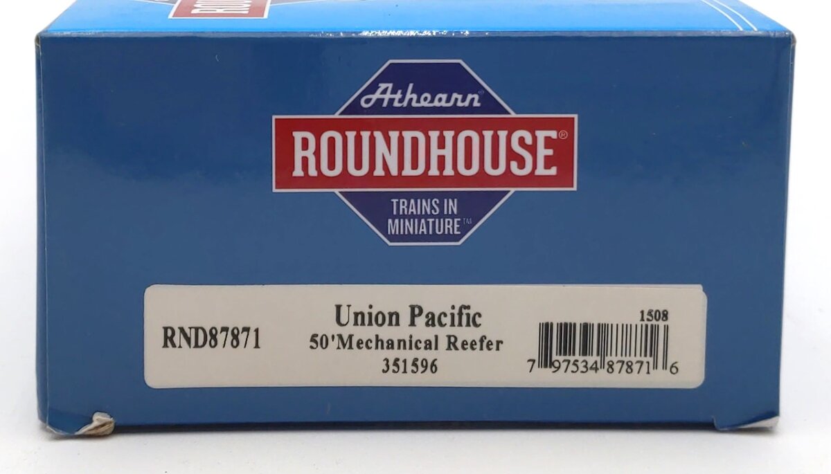 Roundhouse 87871 HO Union Pacific 50' Ex Post Mechanical Reefer #351596