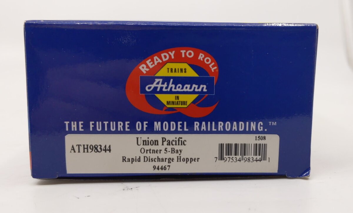 Athearn 98344 HO Union Pacific 5-Bay Rapid Discharge Hopper RTR #94467