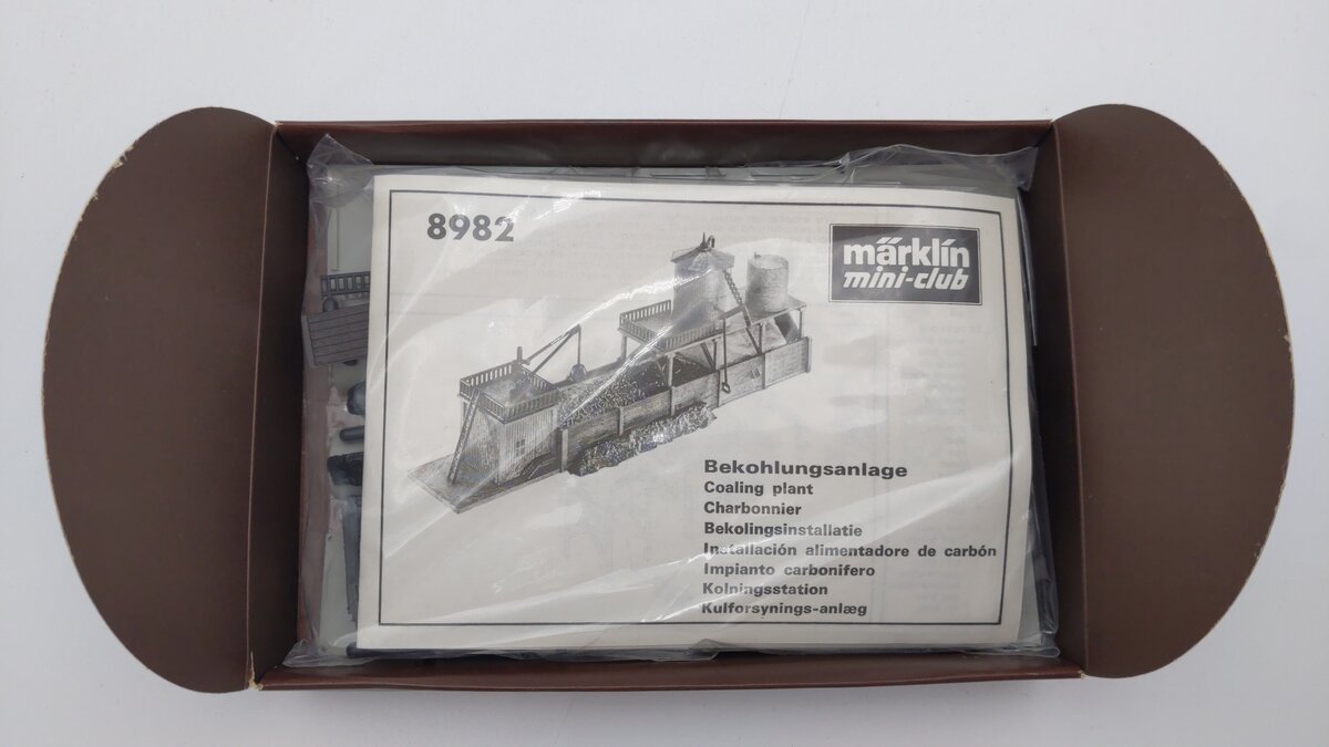 Marklin 8982 Z Bekohlungsanlage Coaling Plant Building Kit