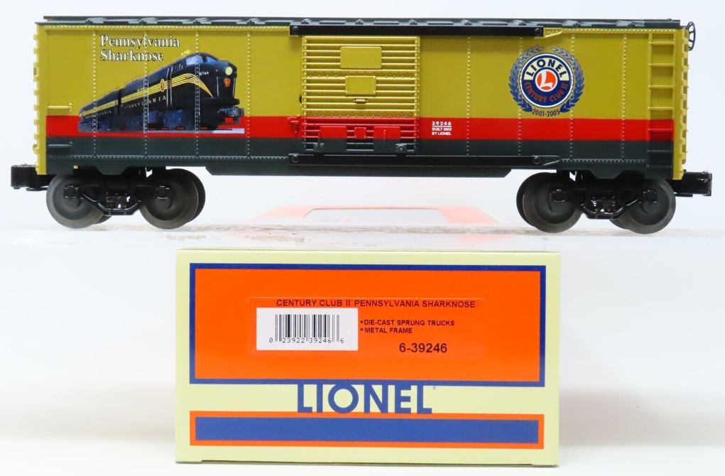 Lionel 6-39246 O PRR Century Club ll Sharknose Boxcar LN/Box