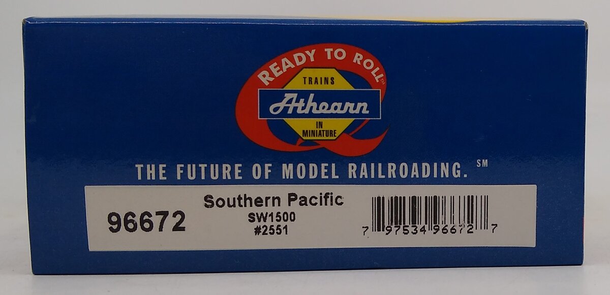 Athearn 96672 HO Southern Pacific RTR SW1500 Diesel Locomotive #2551