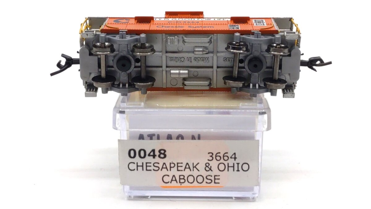 Atlas 50003328 N Chessie System Safety Trainman® C&O Caboose #3664