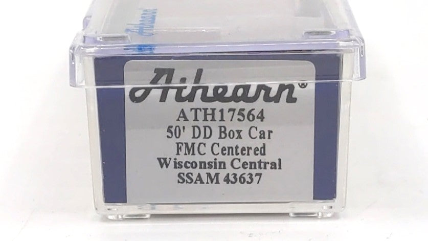 Athearn 17564 N Wisconsin Central 50' FMC Double Door Box #43637