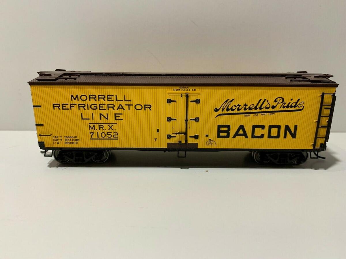 Atlas 20003810 HO Morrell Refrigerator Line 40' Wood Reefer Car #71052